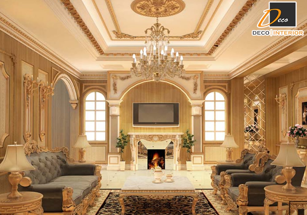 Thiết kế nội thất biệt thự phong cách cổ điển