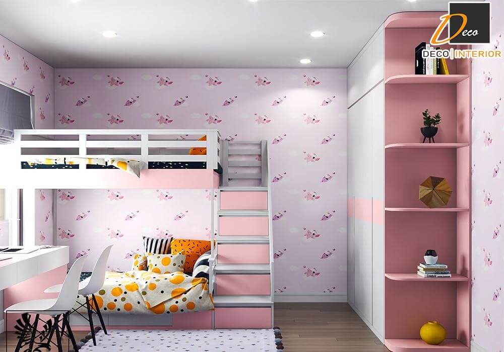 Sử dụng giường tầng trong thiết kế phòng ngủ nhỏ