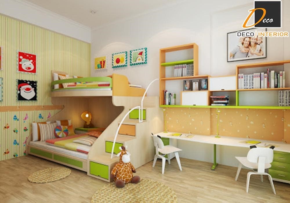 thiết kế phòng ngủ cho trẻ em