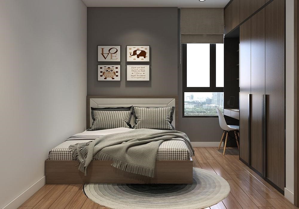 Thiết kế phòng ngủ master cho chung cư