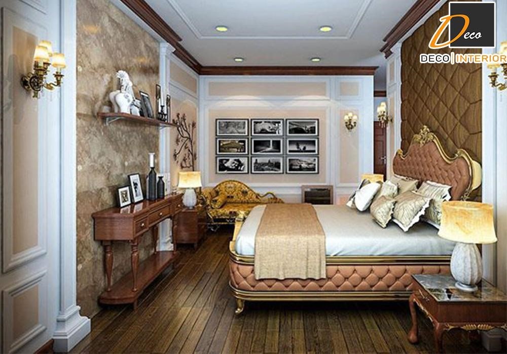 Thiết kế phòng ngủ master phong cách tân cổ điển
