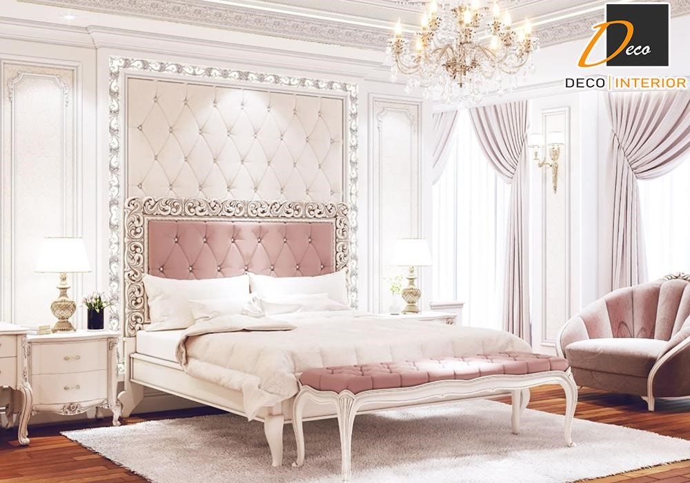 Thiết kế nội thất phòng ngủ theo phong cách châu âu