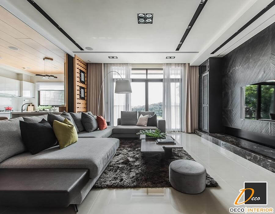 Mẫu phòng khách chung cư đẹp phong cách Taiwan